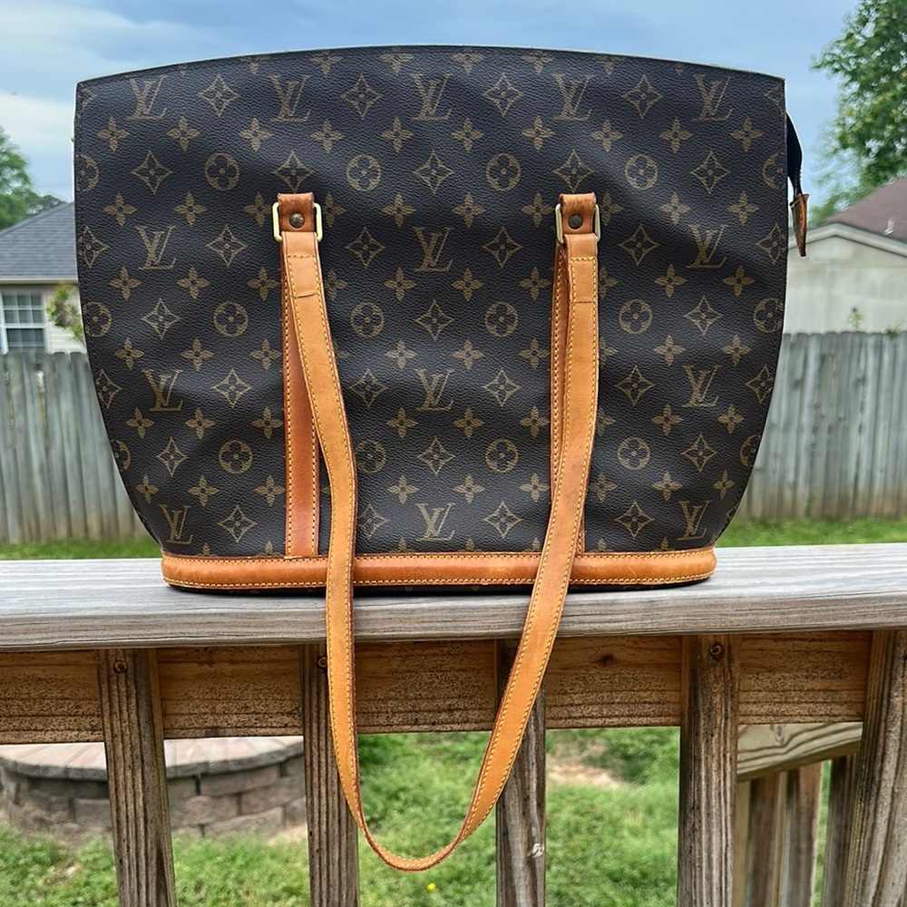 Louis Vuitton Monogram Tote Bag - Brown